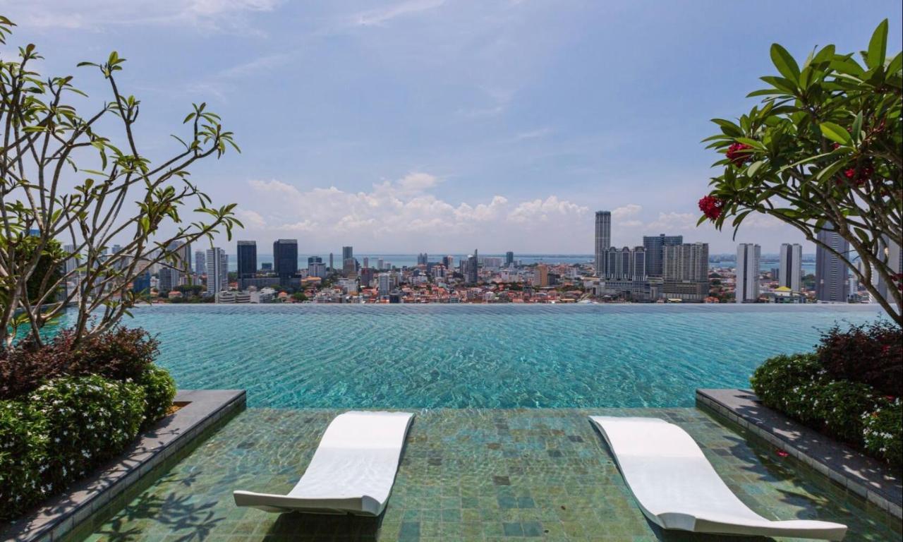 Skypool With Seaview 8Pax Beacon Executive Suites - Georgetown City Centre - 3Km To Komtar Exterior foto